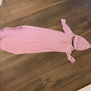 Caden Lane gown with matching hat